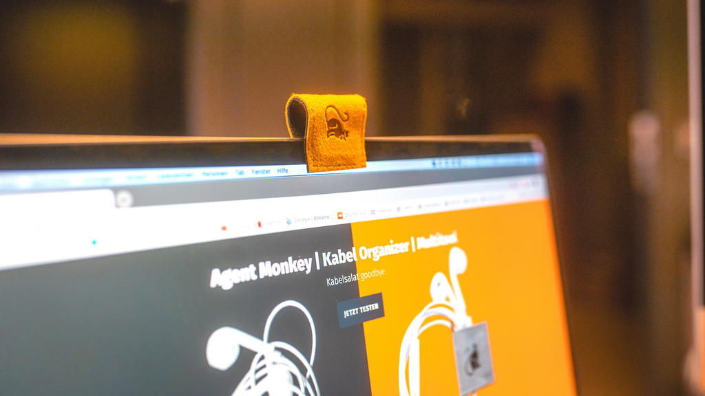 Agent Monkey Multitool | Kabel Organizer | Ocean Yellow