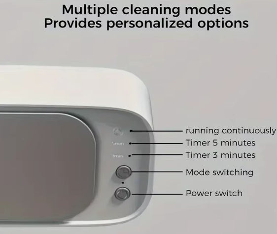 Professioneller Ultraschallreiniger (45 kHz) für Schmuck & Brillen