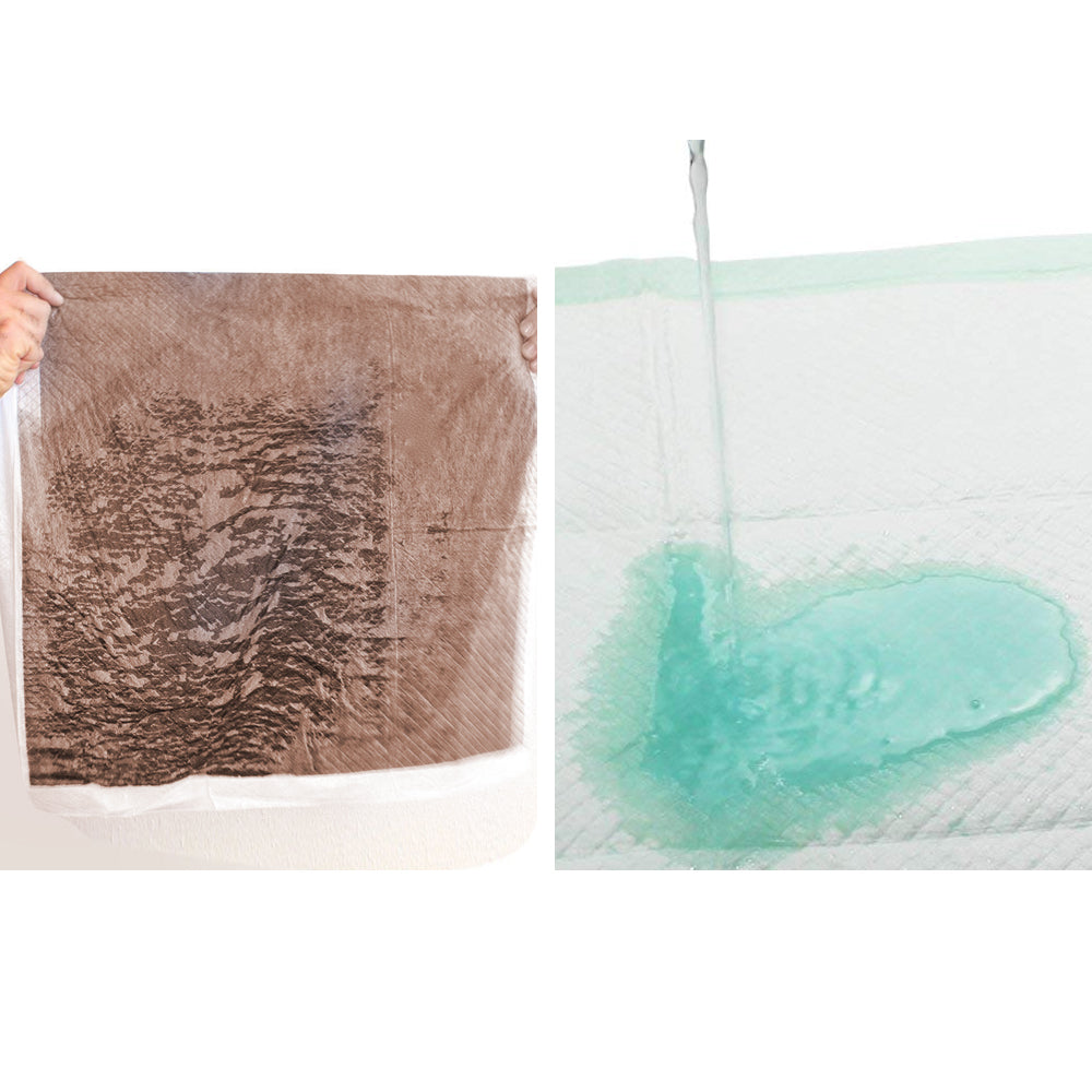 NNEDPE 2 Stück Wasserdichte Waschbare Trainings-Urinalunterlagen