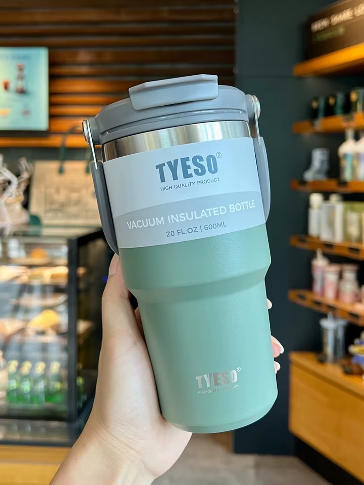 Tyeso Thermo-Kaffeetasse – heiß bleibt heiß, kalt bleibt kalt!